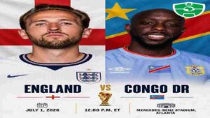 Link Live Streaming Inggris vs RD Kongo, Duel Sengit Babak 32 Besar Piala Dunia 2026