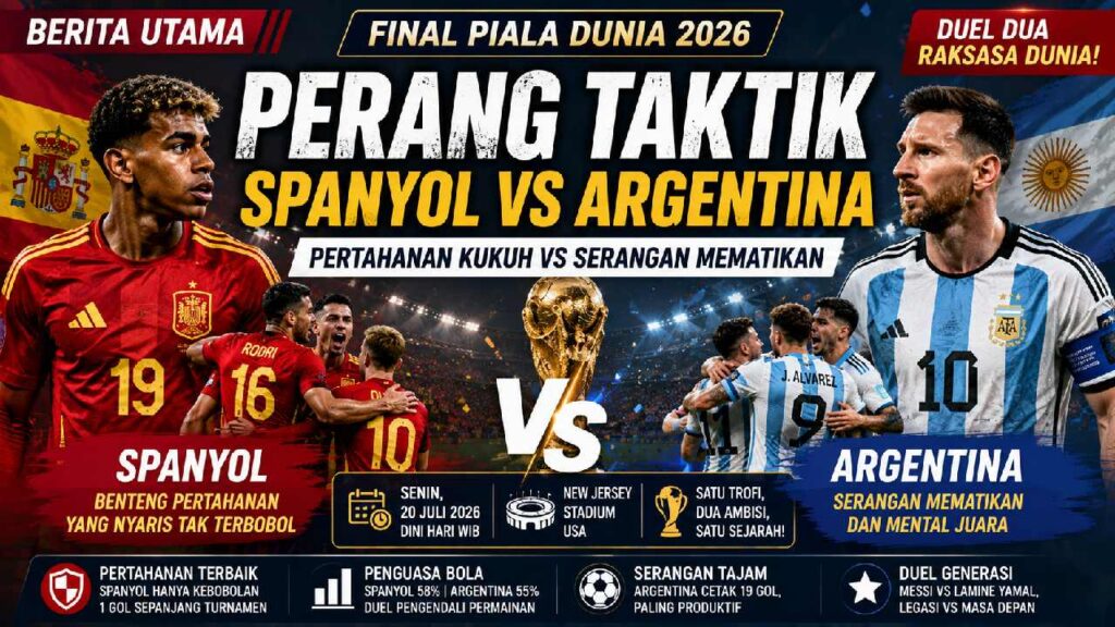Takdir Indah Final Piala Dunia 2026: Lamine Yamal Menantang Lionel Messi di Panggung Bersejarah