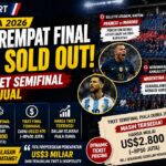 Tiket Piala Dunia 2026 Belum Ludes, Harga Fantastis Jadi Sorotan Penggemar