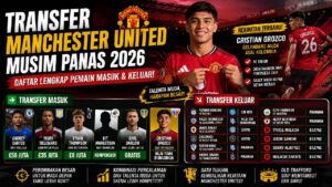 Daftar Lengkap Transfer Manchester United Musim Panas 2026, Orozco Jadi Rekrutan Terbaru