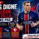 Lucas Digne Tinggalkan Aston Villa, Pulang ke PSG untuk Memulai Babak Baru