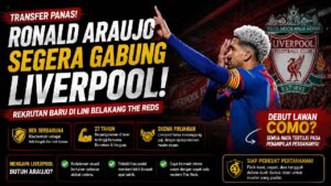 Ronald Araujo Segera Gabung Liverpool, Debut Lawan Como Menanti