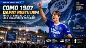 Como 1907 Dapat Restu UEFA, Sinigaglia Siap Sambut Liga Champions