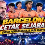 Barcelona Cetak Sejarah, Empat Remaja Jadi Starter Kontra PSG