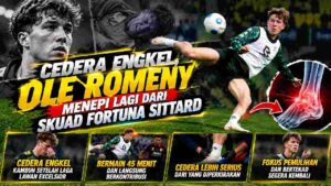 Cedera Engkel Kambuh, Ole Romeny Kembali Menepi dari Fortuna Sittard