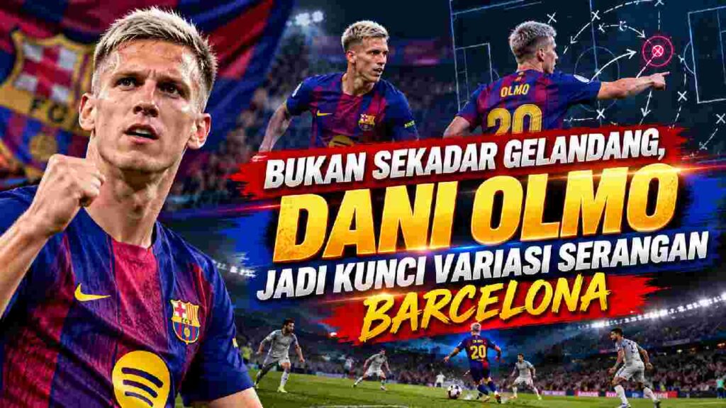 Dani Olmo Jadi Kunci Variasi Serangan Barcelona di Musim 2026