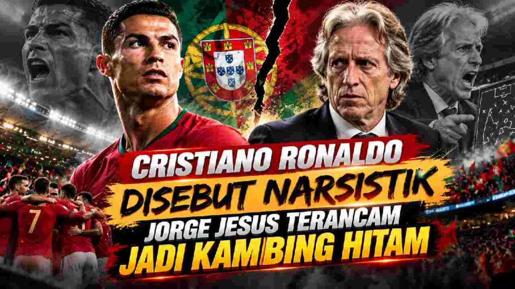 Konflik Cristiano Ronaldo dan Jorge Jesus Memanas, Sang Pelatih Terancam Jadi Kambing Hitam