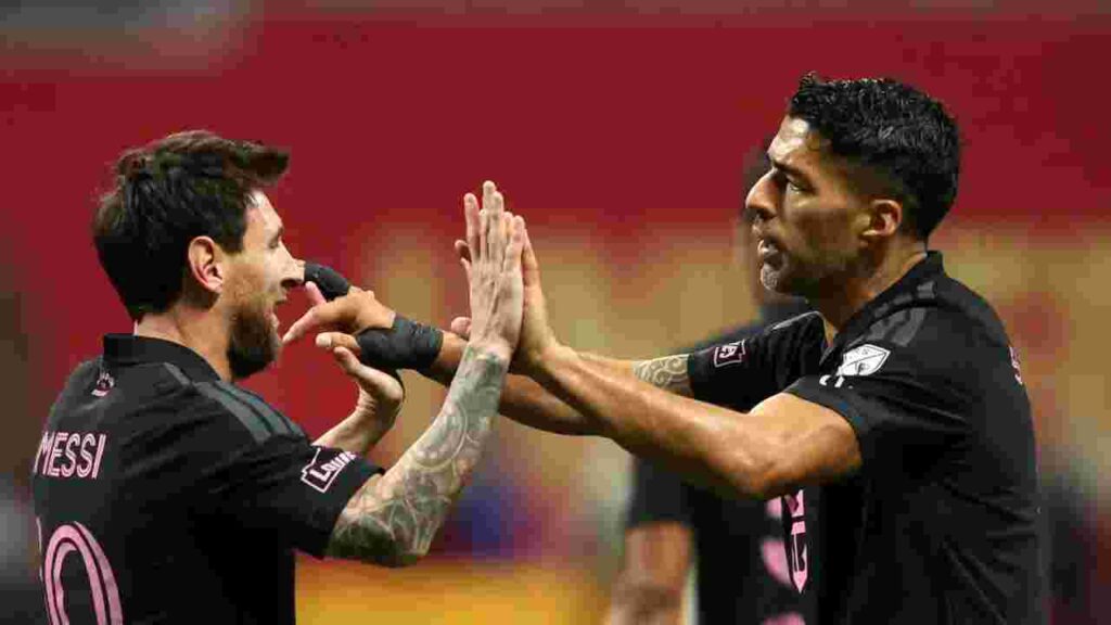 Lionel Messi Cetak Brace, Luis Suarez Tembus 100 Kontribusi Gol Inter Miami