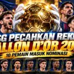 PSG Cetak Sejarah Ballon d’Or 2026, 10 Pemain Masuk Nominasi