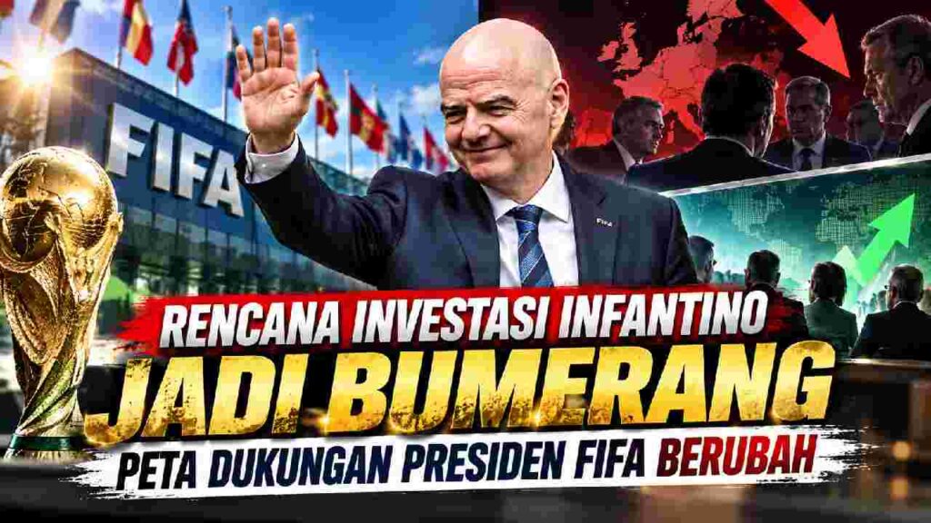 Rencana Investasi Infantino Jadi Bumerang, Peta Dukungan Presiden FIFA Berubah