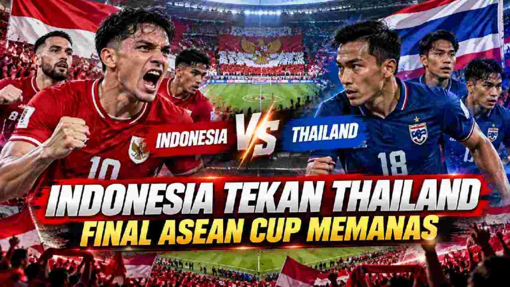 Timnas Indonesia Tekan Thailand, Final FIFA ASEAN Cup Memanas di SUGBK